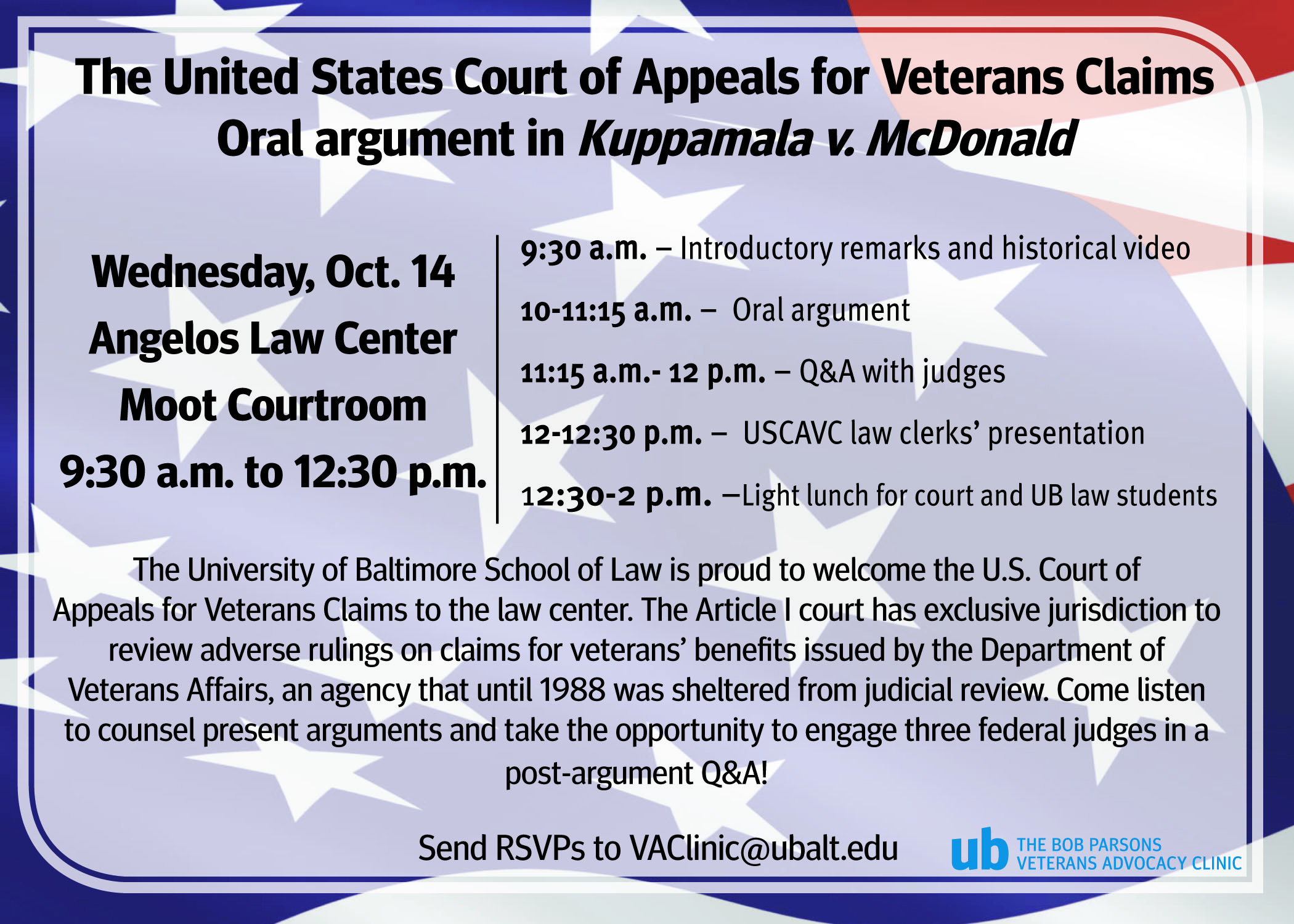 The United States Court of Appeals for Veterans Claims Oral Argument in Kuppamata v. McDonald